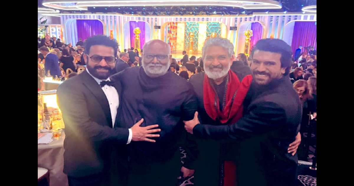 'Naatu Naatu' creates history at Golden Globe; Chiranjeevi, Alia Bhatt, AR Rahman congratulate team 'RRR'